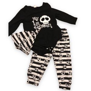 Binpure Baby 3pcs Halloween Romper Suit Set / Size 6-9 months / Worn 1x